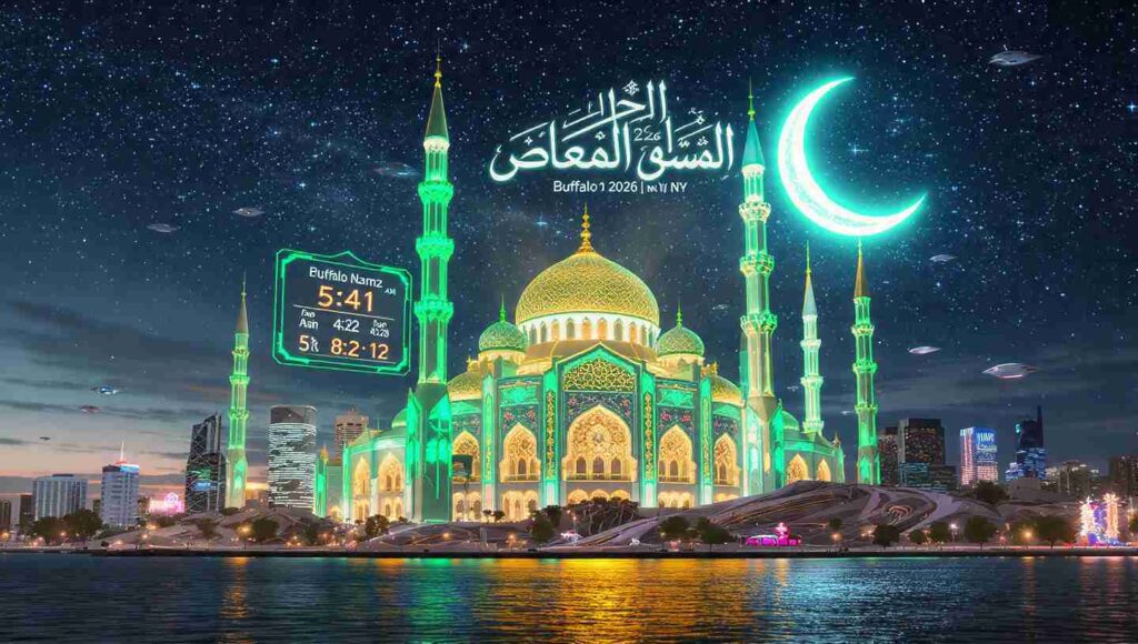 Islamic Society of Buffalo – Official prayer time schedule and community center
