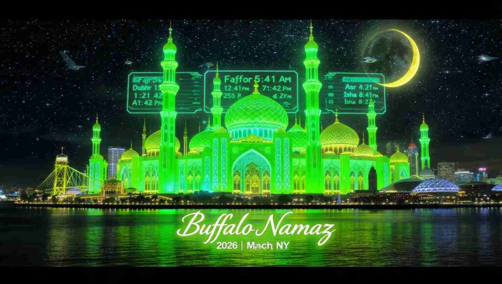 Namaz Timing in Buffalo NY Today 2026 – Fajr, Dhuhr, Asr, Maghrib, Isha Prayer Times