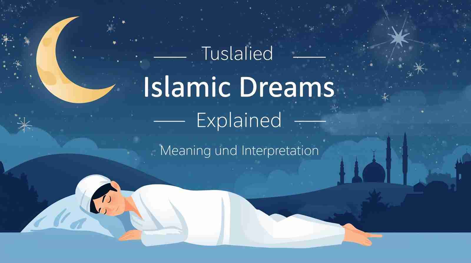 Islamic dreams explained with Islamic dream dictionary symbols and meanings

