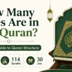 How many pages are in the Quran complete guide showing 604 pages, 114 Surahs and 30 Juz