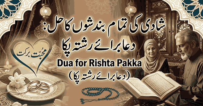 Parents making Dua for Rishta Pakka
