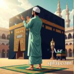 Muslim man performing Asr prayer in Mecca – qilaj.com