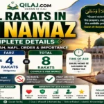 Asr namaz rakat guide, 4 sunnat 4 farz table for mobile.