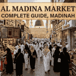 Traditional Abayas and Thobes shops at Quba Street Madinah