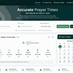 Prayer Times Today Worldwide Islamic Calendar Tool