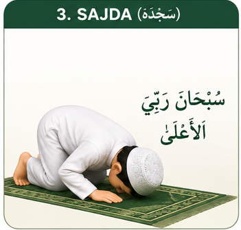 Sajda Namaz Step
