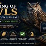 Dreaming of Owls Interpretation in Islam: Warning or Good Sign? Dreaming of Owls Interpretation in Islam with Quran and Hadith guidance explaining whether an owl dream is a warning or a good sign