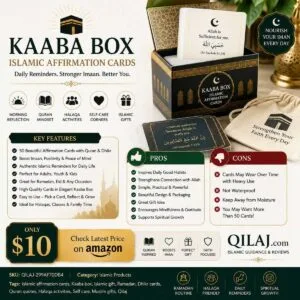 Kaaba Box Islamic Affirmation Cards review for daily Islamic reminders and gifts