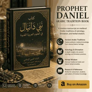 Prophet Daniel Arabic Tradition Book Hardcover on Medieval Arabic Traditions, Astrology and Herbal Wisdom