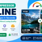 Image Compressor Online tool to compress JPG, PNG and WebP images without losing quality