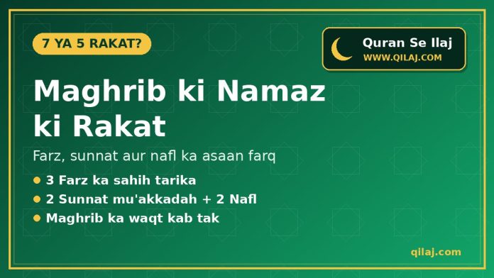 Maghrib ki namaz ki rakat – farz sunnat nafl | Qilaj.com