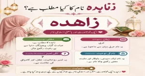 Zahida name meaning in Urdu | Muslim Girl Name